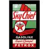 Image 1 : "Texaco" pump plate Sky-Chief Gasoline