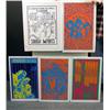 Image 1 : Lot of 5 Rock Concert Posters c.1967