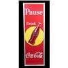 Image 1 : Pause Drink Coca-Cola 1940 Self Framed Tin Sign
