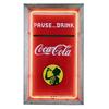 Image 1 : Framed neon Coca-Cola sign 1930's  with red neon