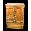 Image 1 : Wooden Ice Box Old     28"x15"x38"