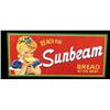 Image 1 : "Reach for Sunbeam Bread at its' best" tin sign  
