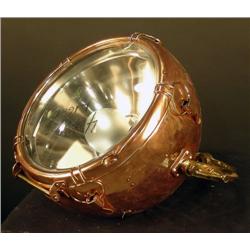 All  Copper & Brass Search-Light  4 mile beam
