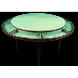  57" Dia Peerless lightweight folding gambling ta