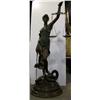 Image 1 : Bronze Statue "Blind Justice" 8' Tall Partial Nud