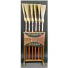 Image 1 : Broom display rack with "Hershey's" advertising