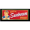 Image 1 : "Reach for Sunbeam Bread at its best" tin sign