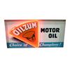 Image 1 : "Oilzum Motor Oil" Neon Tin Sign