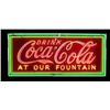 Image 1 : Embossed Neon Coca-Cola Sign