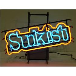 "Sunkist" Neon Sign 21" wide