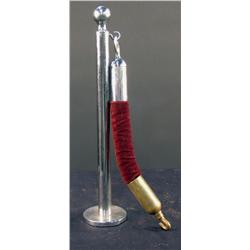 Salesman's Sample Stantion and Rope Display  20" 