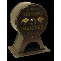 Coin- Op 1 cent Diamond Match Book Dispenser   14