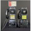 Image 1 : One lot of 2 pay telephones in chrome with keys
