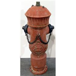 "Chapman Valve" Fire Hydrant very early and ornat