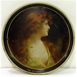 Christian Feigenspan Brewing Co pretty girl tray