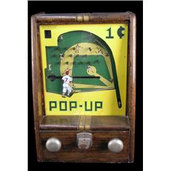 Baseball Pop-Up Pitcher Catcher 1 Cent Coin-Op 19