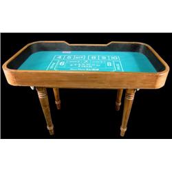 Small Craps table, has drop slot 35"x 64" gambling