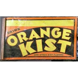 Orange Kist Tin Embossed Sign 33"x57"