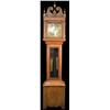 Image 1 : Colonial Oak Grandfather Clock c.1930 Two weight 