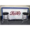 Image 1 : 1950's Pepsi Bar with Three stools   Restored