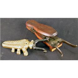 Two Cowboy Bootjacks