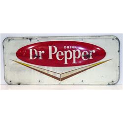  Dr. Pepper metal sign   28"x12" high
