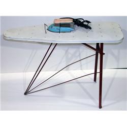 Childs Ironing board with electric childs iron