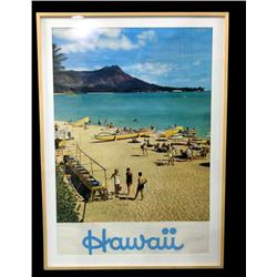 Hawaii Travel Poster 37"x27"
