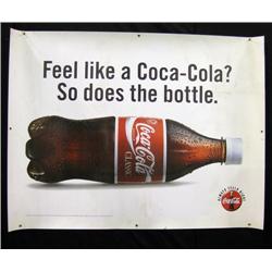 Large Coca-Cola Poster (plastic)