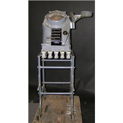 Early Electric Commercial Coin Counter and coin s