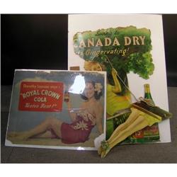 Lot of 3 Cardboard Displays