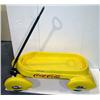 Image 1 : Yellow Coca-Cola wagon reproduction by Glide Ride