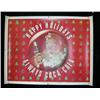 Image 1 : Large Coca-Cola Poster (plastic) Happy Holidays  