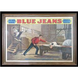 Blue Jeans Play Poster The Great Saw Mill Scene
