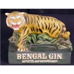 Bengal Gin Tiger Advertising Figure