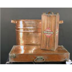 1 lot of 3 Copper items