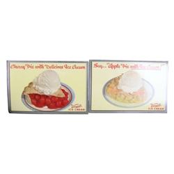 Lot of 2 Vogels Cardboard Counter Displays each  