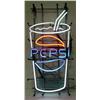 Image 1 : "Pepsi-Cola" Glass neon sign  30" high