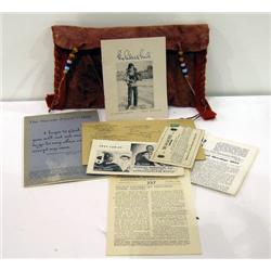 Navajo Treaty Bag with Papers 1868