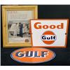 Image 1 : 1 lot of 3 "Gulf Gas"  Advertisements