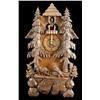 Image 1 :  Woodcutter Clock made in Germany   Large 30"