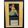 Image 1 : Pin-Up Calendar   United Auto Parts    1965
