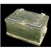 Image 1 : Antique Strong Box w/ Ornate Handles 13"x9"x7"