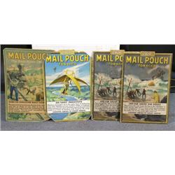 1 lot of 4 misc "Mail Pouch" Advertising Signs