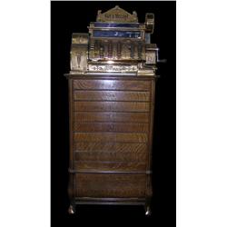 NCR  Floor model  Brass National Cash Register  #