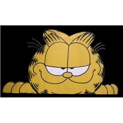 Die-cut Wood Sign   Garfield the Cat   54"x100"