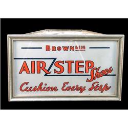 Air Step Shoes Electric Sign   9"x15"