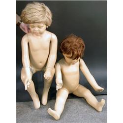 Child (Boy & Girl) Mannequins (Lot of 2)