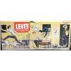 Image 1 : Levi Ad - Paper Window Sign   13"x31"