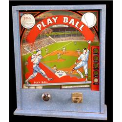 1950's Playball Baseball Ping Pong Ball Game